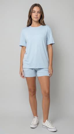 Lounge T-shirt set — neutral