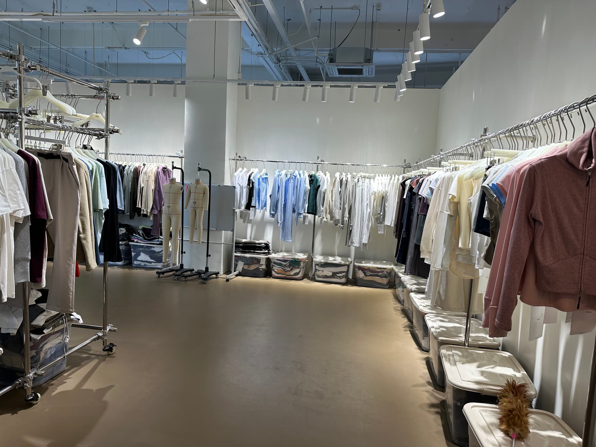 Design workspace and pattern room